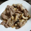ミー☆コー's cooksnap of when they made 豚こま・きのこ☆うまうま炒め.