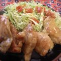 tomokoshiawase's cooksnap of when they made 塩だれレモン❤チキン南蛮.