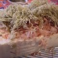 tomokoshiawase's cooksnap of when they made 豆腐のおかかとろろ昆布のせ.