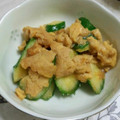 masaaihiro's cooksnap of when they made きゅうりと卵の炒め物.