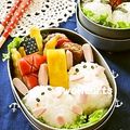 ＴＷＯＨＥＡＲＴＳ's cooksnap of when they made ＊キャラ弁＊簡単★俵DEうさぎちゃん♡.