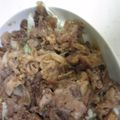 ★ｽｰﾊﾟｰまりた★'s cooksnap of when they made しゃぶしゃぶ用お肉で☆生姜焼.