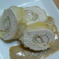葵海愛's cooksnap of when they made 鶏むね肉の白菜ロール☆豆乳ソースがけ～.