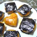kuikomi's cooksnap of when they made いも餅の中身は魚肉ソーセージとチーズだよ.
