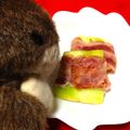 korakko's cooksnap of when they made 甘くないスイカでもイイの♥ベーコン巻き！.