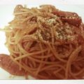 caches's cooksnap of when they made 簡単なのに本格派！喫茶店風ナポリタン.