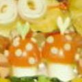 ☆藤茶☆'s cooksnap of when they made 超簡単おかず☆キャラ弁☆キノコちゃん!?.