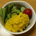 みちぉ☆'s cooksnap of when they made かぼちゃのサラダ.