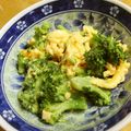 ぽりぽり拓庵's cooksnap of when they made 簡単★ブロッコリーと卵のカレーマヨサラダ.