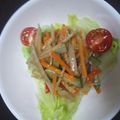tomo1412's cooksnap of when they made ごぼうの中華ドレッシングサラダ.
