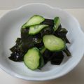 まほじょ's cooksnap of when they made ワカメと胡瓜の酢の物.