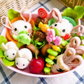 ｘｘyuzumikanｘｘ's cooksnap of when they made ハートのウサギちゃん♡.