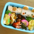 もとあぷー's cooksnap of when they made ＊ラップサンドdeアンパンマン＊.