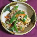 mmameco's cooksnap of when they made 簡単(｀･д･｡b)節約♪麻婆厚揚げ.