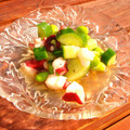 もこもこのびたん's cooksnap of when they made タコと枝豆ときゅうりの夏色サラダ.