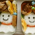 星空ひつじ's cooksnap of when they made キャラ弁☆てるてる坊主♪.