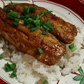 ko-zu's cooksnap of when they made ヘルシーいわし蒲焼丼.