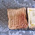 sweethazu's cooksnap of when they made パンに✰危険なきな粉ごまマーガリン.
