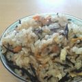 サーフブレイド's cooksnap of when they made カンタンひじきの炊き込みご飯.
