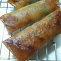 りなとる's cooksnap of when they made 昨日の残りで！チンジャオロースー春巻き.