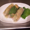 ｱｯﾁｷ's cooksnap of when they made とにかく巻くだけ！簡単生春巻き！.