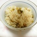 なっ2−'s cooksnap of when they made 栄養満点♡大根葉とじゃこの炊き込みご飯.