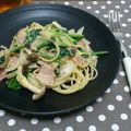 なっちズム's cooksnap of when they made 豆乳と白味噌で ○和風カルボナーラ○.