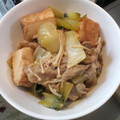 ucoさん's cooksnap of when they made 豚肉入り青梗菜と厚揚げの中華風うま煮♬♫.