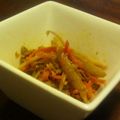 こばやち村のろたん's cooksnap of when they made 味ぽんできんぴら牛肉ごぼう.