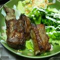 bigayu's cooksnap of when they made 漬けて焼くだけ〜豚スペアリブ♪♪.