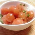 時花菜's cooksnap of when they made ヘルシートマトのソルベ・ダイエットにも♪.