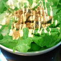 ☆松月☆'s cooksnap of when they made 鯖の缶詰とレタスの焼肉のタレマヨサラダ.