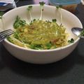 yublackyu's cooksnap of when they made 完熟アボカドのわさび醤油パスタ.