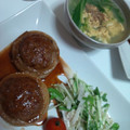 ふれんちきてぃ's cooksnap of when they made 新玉ねぎのトロトロ和風ハンバーグ★.
