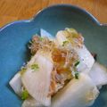 おぶうさま's cooksnap of when they made 大根の梅じゃこ和え.