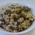 ひとミックス☆'s cooksnap of when they made 我が家の定番　高菜チャーハン.