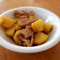 ria･ria's cooksnap of when they made 豚肉とじゃがいもの照り煮.
