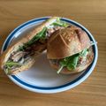 チャロネコ's cooksnap of when they made 簡単！鯖缶で＊ベトナムバインミー風サンド.