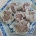 めんぼっこ's cooksnap of when they made 簡単！手作り豚肉シュウマイ.