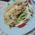 ハラペコまぁ。's cooksnap of when they made 棒棒鶏.