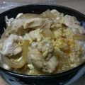 ぽんこつたん's cooksnap of when they made 親子丼 フライパンでツユダクに.