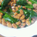 manachan23's cooksnap of when they made 美味い！ハマる！ほうれん草の納豆和え.