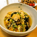 マッハママ's cooksnap of when they made 小松菜と本シメジの卵寄せ.