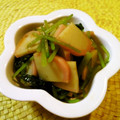 Ｔ，ＳＡＥＫＯ's cooksnap of when they made 簡単★うまっ！！三つ葉のわさびおひたし.