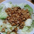 ひやごん's cooksnap of when they made シャキシャキ野菜の挽肉ソースがけ.