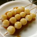 makiburi's cooksnap of when they made 手作りでおいしい♪みたらし団子.