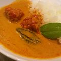 honyple's cooksnap of when they made レッドカレー★ピーマンの肉詰めカレー.