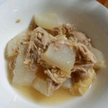 ミー☆コー's cooksnap of when they made 大根 シーチキン 油揚げ煮物.