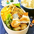 ＴＷＯＨＥＡＲＴＳ's cooksnap of when they made お弁当・箸やすめにピーマンのゴマ和え.