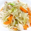 kwaorin's cooksnap of when they made 野菜たっぷり焼きうどん.